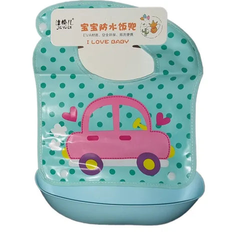 1 Piece - Kids Waterproof Baby Bib