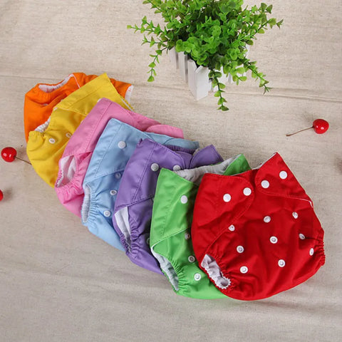 Imported Baby Washable Flexible Free Sizing Diapers