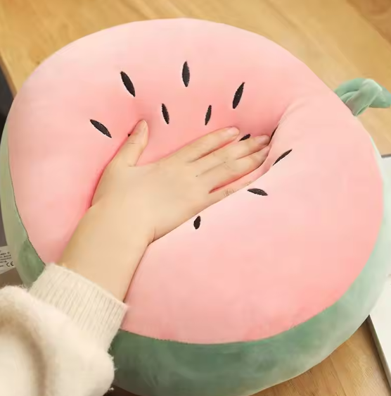 Cartoon Round Fruit Cushions Pillow