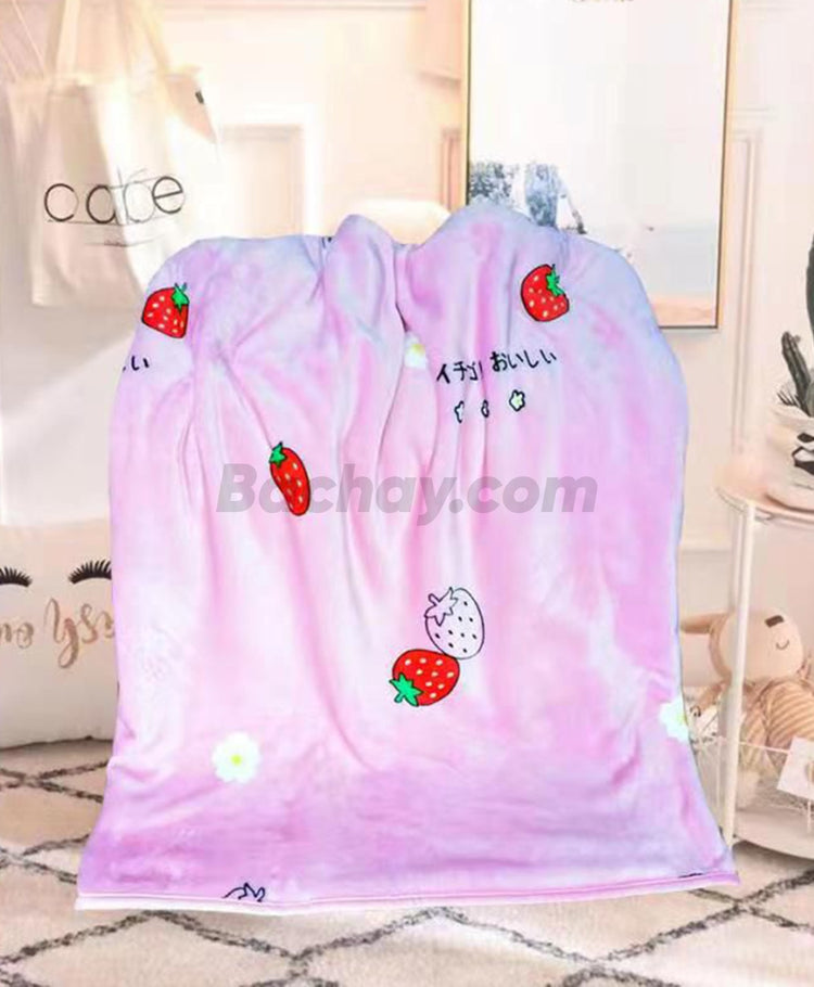 Warm and Fluffy Double Layer Coral Velvet Blanket