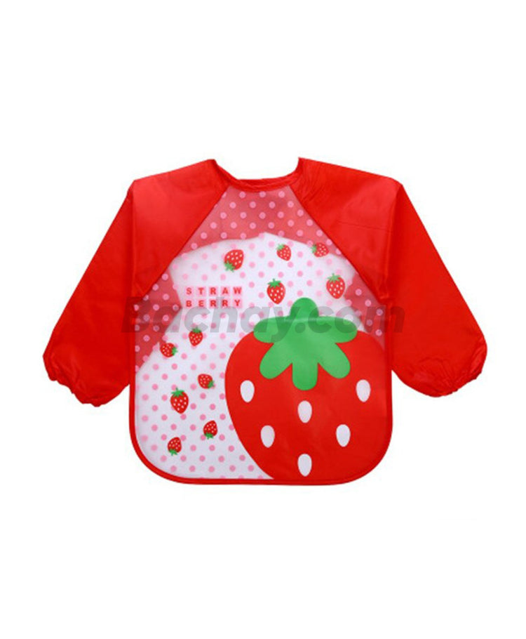 Little Moon Cute Animals Full Sleeve Feeding Bib