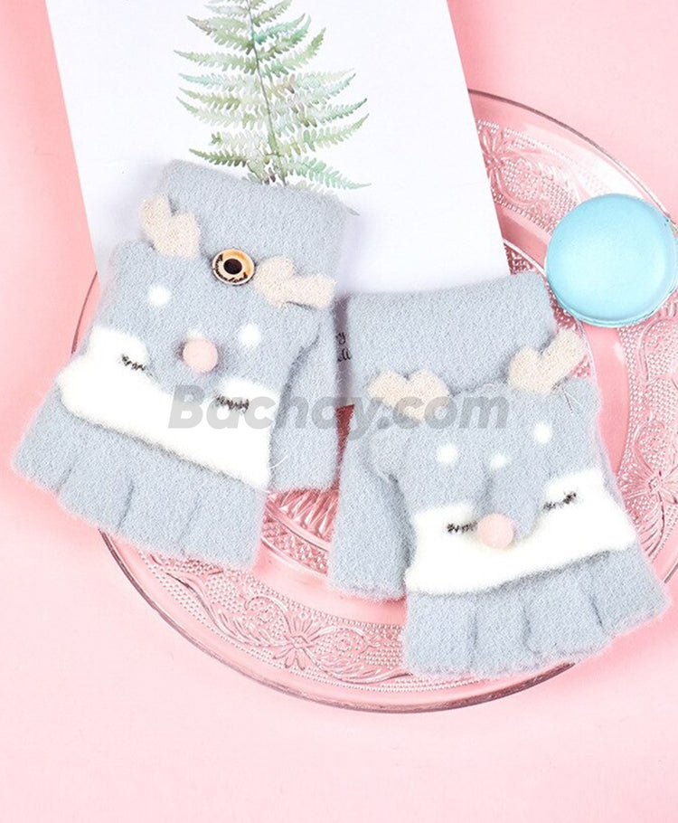 Yoodem Winter Children Knit Gloves