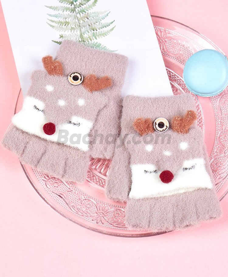 Yoodem Winter Children Knit Gloves