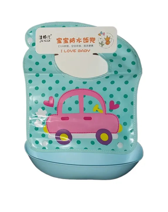 1 Piece - Kids Waterproof Baby Bib