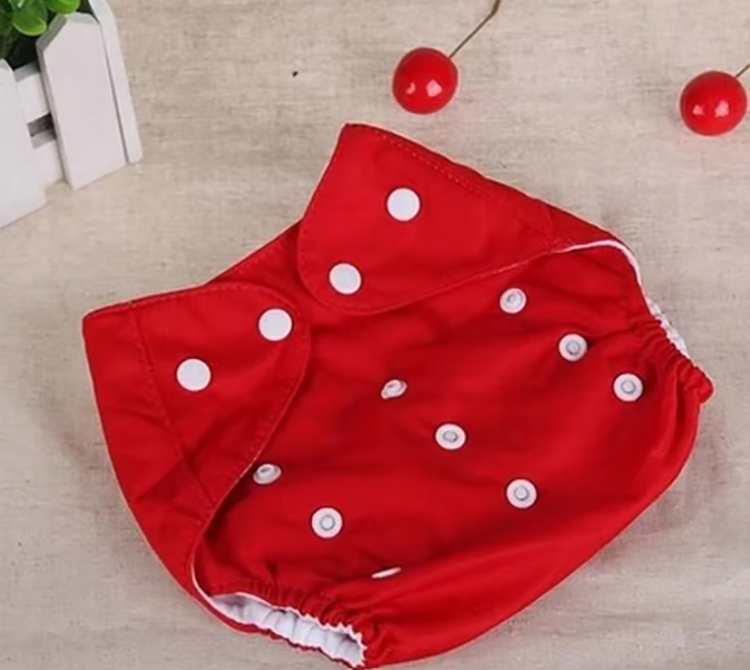 Imported Baby Washable Flexible Free Sizing Diapers