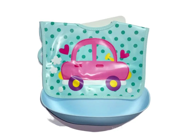 1 Piece - Kids Waterproof Baby Bib