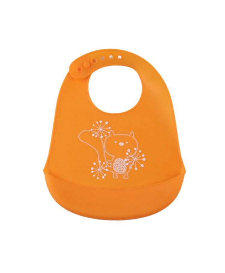 Animal Print Silicone Baby Feeding Bib