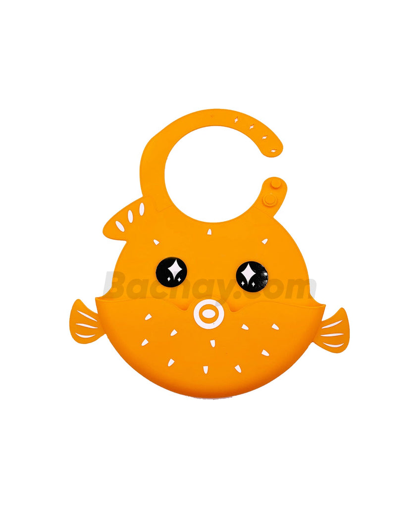 Baby Silicone Food Catcher Bib