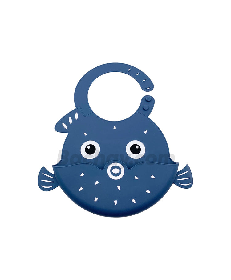 Baby Silicone Food Catcher Bib