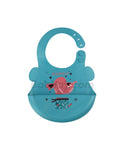 Baby Silicone Food Catcher Bib