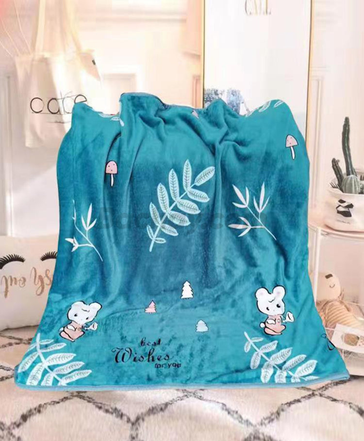 Warm and Fluffy Double Layer Coral Velvet Blanket