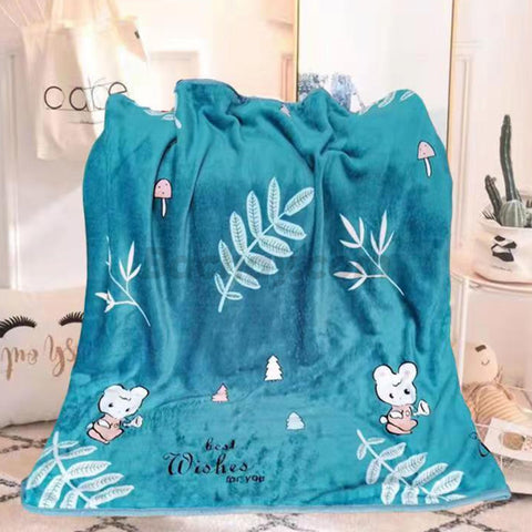 Warm and Fluffy Double Layer Coral Velvet Blanket