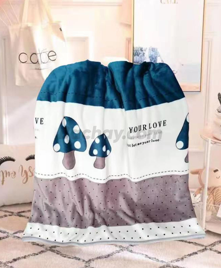 Warm and Fluffy Double Layer Coral Velvet Blanket