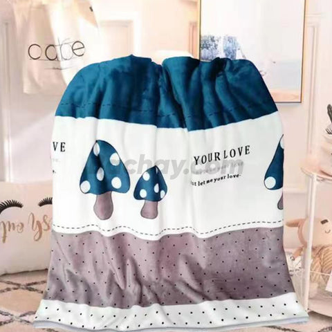 Warm and Fluffy Double Layer Coral Velvet Blanket