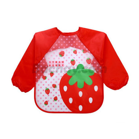 Little Moon Cute Animals Full Sleeve Feeding Bib