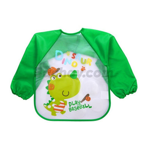 Little Moon Cute Animals Full Sleeve Feeding Bib