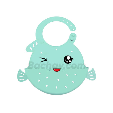 Waterproof Silicone Baby Bib BPA Free