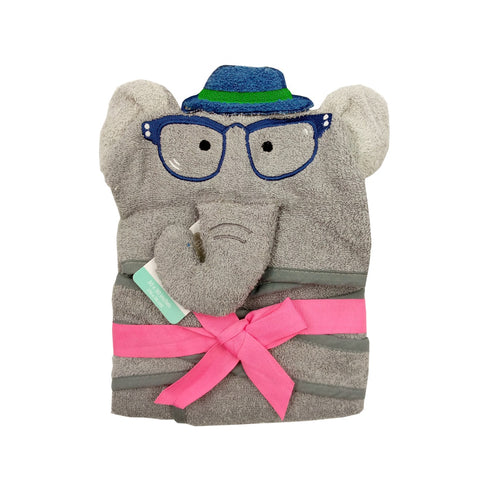 Baby Infant Cotton Animal Bathrobe – Smart Elephant